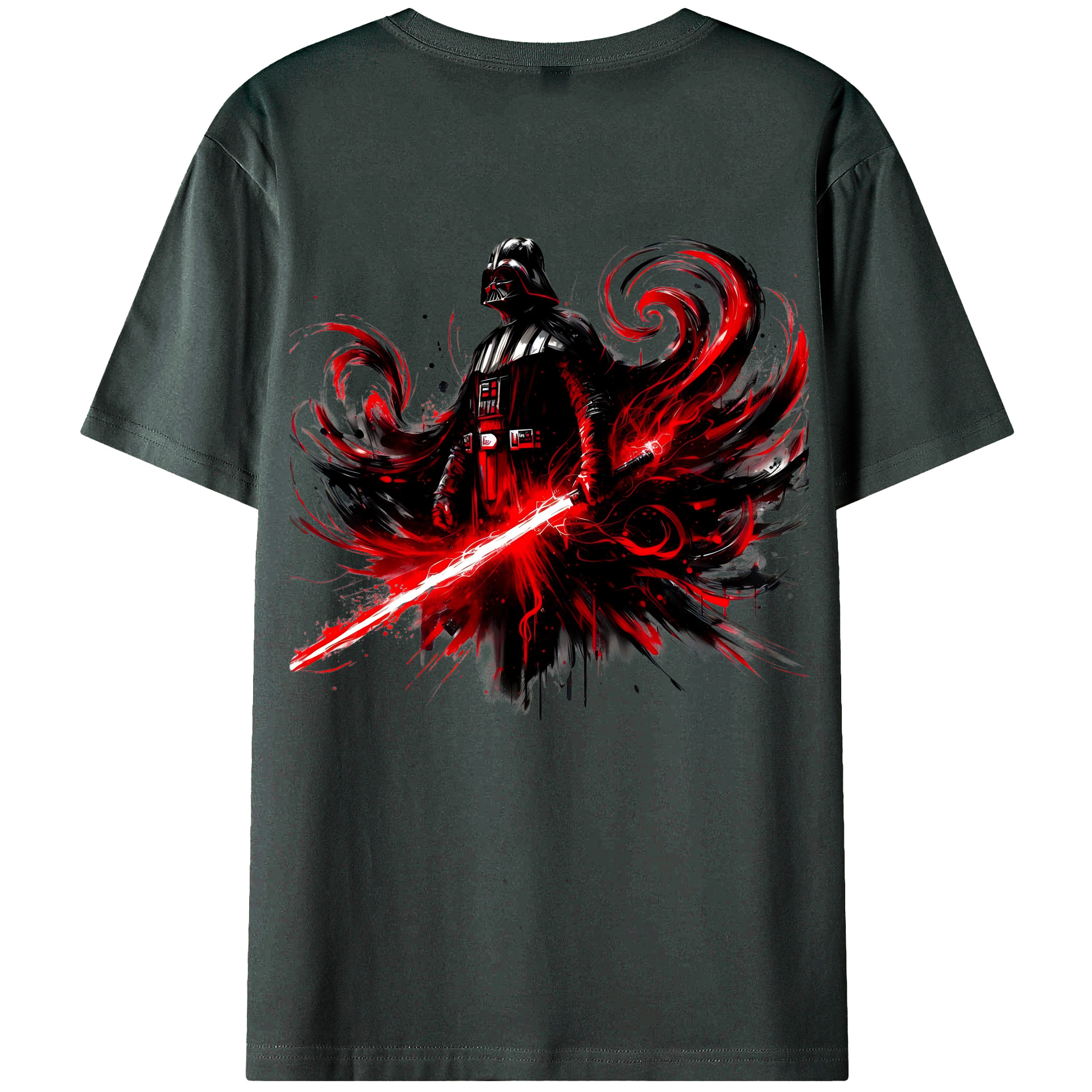 （画像用） スター・ウォーズ Star Wars 綿100％ メンズ半袖Tシャツ（バックプリント） 通気性